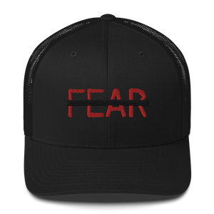 BALL+GRIND - FEARLESS Black Strike Trucker Cap