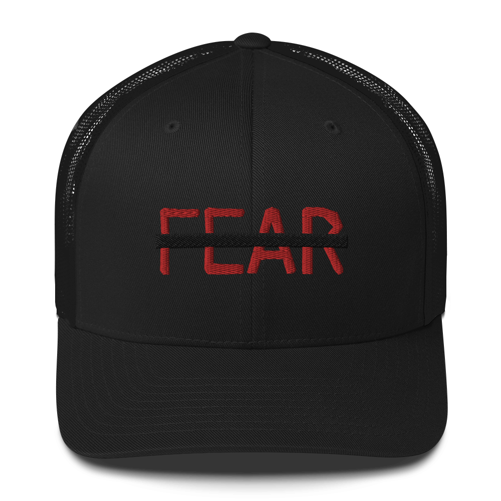 BALL+GRIND - FEARLESS Black Strike Trucker Cap