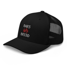 Load image into Gallery viewer, BALL+GRIND - RAR3 BR33D Blk Trucker Cap