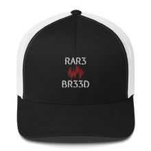 Load image into Gallery viewer, BALL+GRIND - RAR3 BR33D Blk Trucker Cap