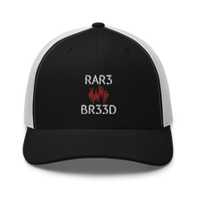 Load image into Gallery viewer, BALL+GRIND - RAR3 BR33D Blk Trucker Cap