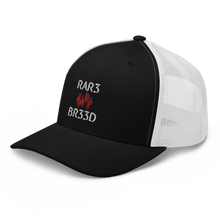 Load image into Gallery viewer, BALL+GRIND - RAR3 BR33D Blk Trucker Cap