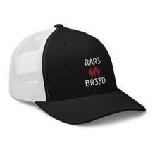 Load image into Gallery viewer, BALL+GRIND - RAR3 BR33D Blk Trucker Cap
