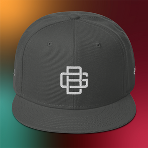 BALL+GRIND: BG LOOP White Stitch Snapback Hat