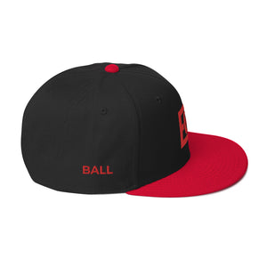 BALL+GRIND - BG "BRED" Snap Back