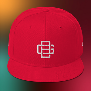 BALL+GRIND: BG LOOP White Stitch Snapback Hat