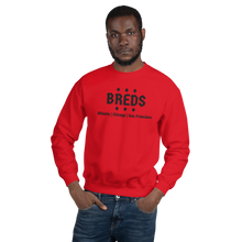 Load image into Gallery viewer, BREDS - The BREDS Diamond Atl, Chi, SF,  RED Crew Neck Sweatshirt