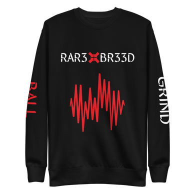 BALL+GRIND - RAR3 BR33D Blk/Red/Wht Unisex Fleece Pullover