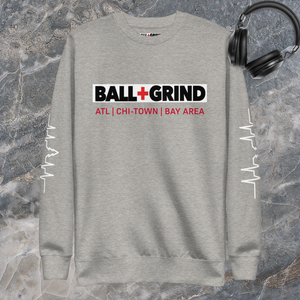 BALL+GRIND - BG Supreme Block Unisex Fleece Crew Neck