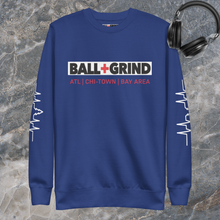Load image into Gallery viewer, BALL+GRIND - BG Supreme Block Unisex Fleece Crew Neck