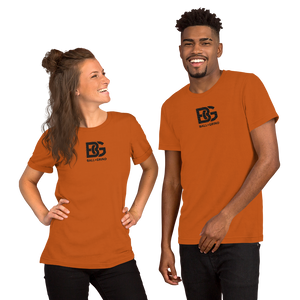 BALL+GRIND - BG Black Stitched Short-Sleeve Unisex T-Shirt