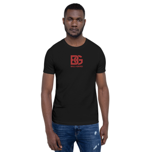 BALL+GRIND - BG (BRED)Stitched Short-Sleeve Unisex