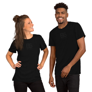 BALL+GRIND - BG Black Stitched Short-Sleeve Unisex T-Shirt