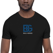 Load image into Gallery viewer, BALL+GRIND - BG &quot;BROYAL&quot; Stitched Short-Sleeve Unisex T-Shirt