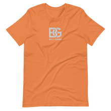 Load image into Gallery viewer, BALL+GRIND - BG (White) Stitched Short-Sleeve Unisex