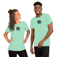 Load image into Gallery viewer, BALL+GRIND - BG Black Stitched Short-Sleeve Unisex T-Shirt