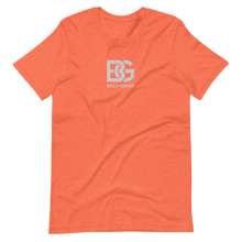 Load image into Gallery viewer, BALL+GRIND - BG (White) Stitched Short-Sleeve Unisex