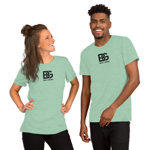 BALL+GRIND - BG Black Stitched Short-Sleeve Unisex T-Shirt