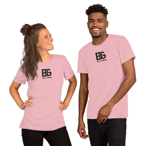 BALL+GRIND - BG Black Stitched Short-Sleeve Unisex T-Shirt