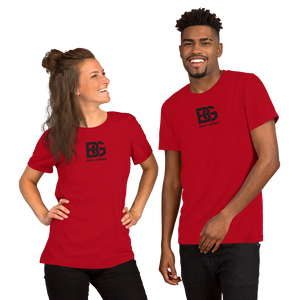 BALL+GRIND - BG Black Stitched Short-Sleeve Unisex T-Shirt