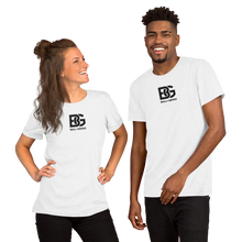 Load image into Gallery viewer, BALL+GRIND - BG Black Stitched Short-Sleeve Unisex T-Shirt