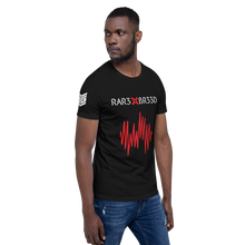 Load image into Gallery viewer, BALL+GRIND- RAR3 BR33D Blk/Red/Wht Short-Sleeve Unisex T-Shirt