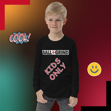 Load image into Gallery viewer, BALL+GRIND - KIDS ONLY Youth long sleeve tee